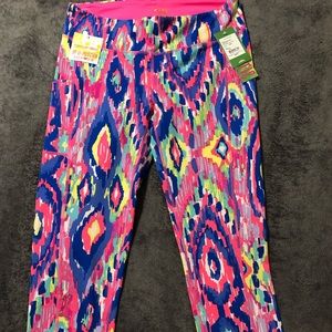Lilly Pulitzer NWT Midi Weekender Leggings, Large